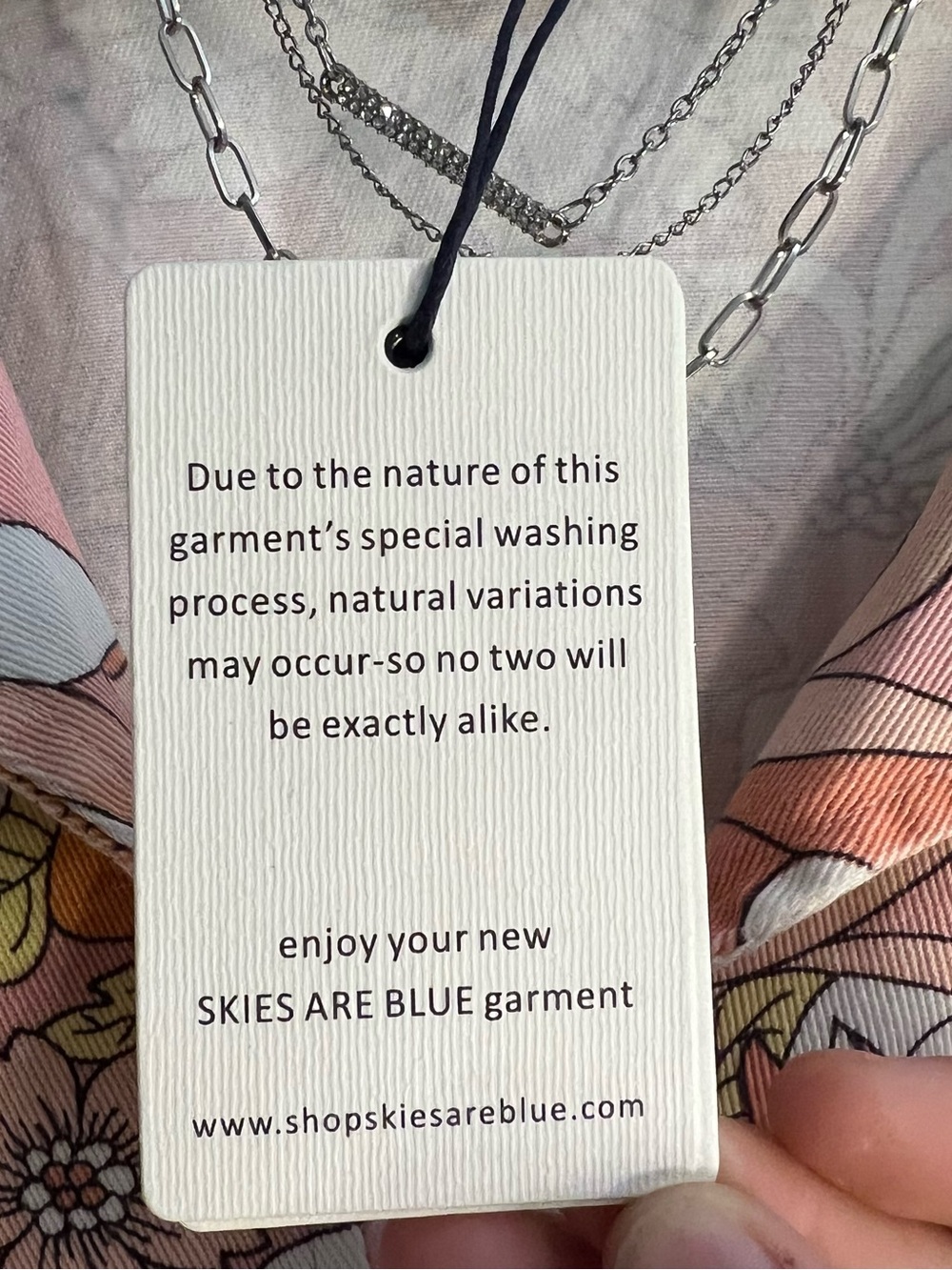 Skies Are Blue Peach & White Floral Zip-Front Sleeveless Jumpsuit - Picture 5 of 7
